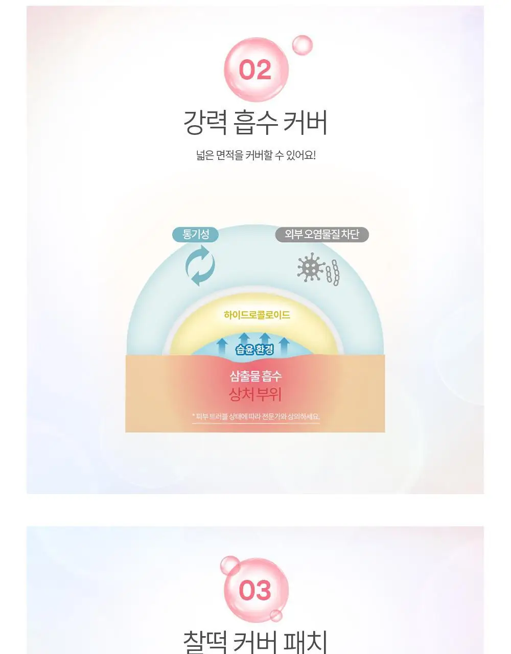 [짜고난후/휴대용] 3M 넥스케어 블레미쉬 패치 케어 18매 상세페이지 4